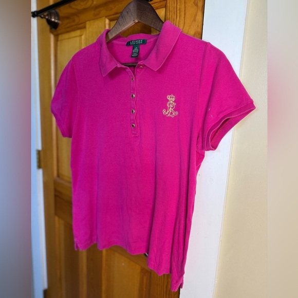 Ralph Lauren Vibrant Pink Polo Shirt - Picture 4 of 8